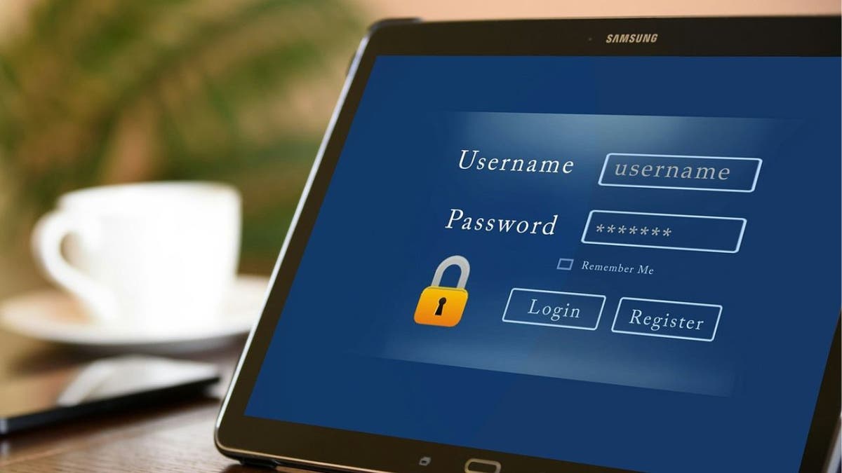 Laptop login