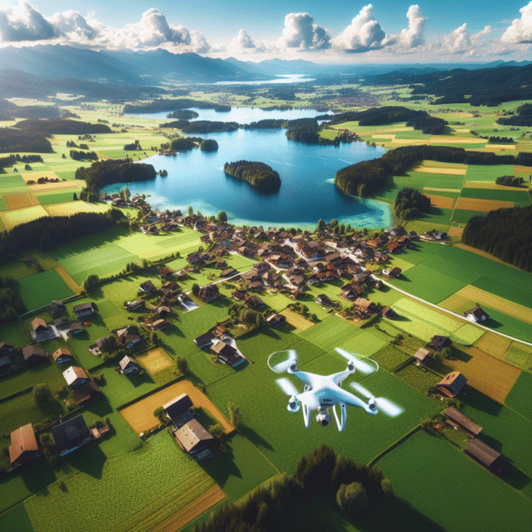 dicas de ângulos para fotografia de drone: capturando a beleza do alto