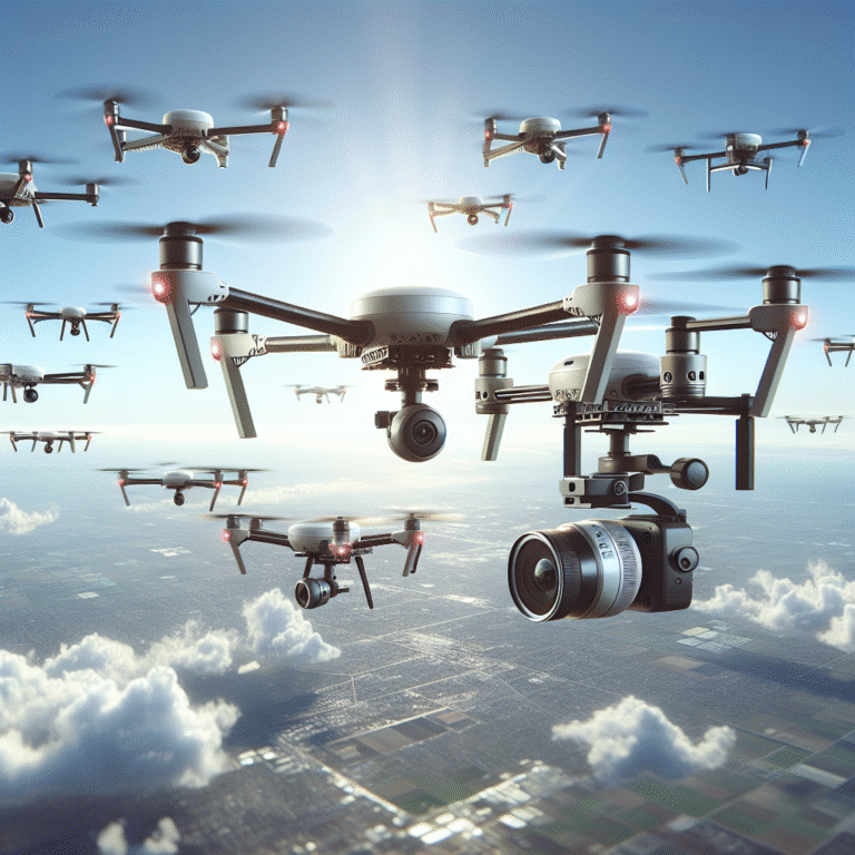 drones com câmera de alta qualidade