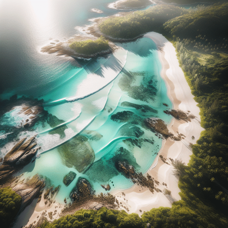 passo a passo de fotos de praias com drone