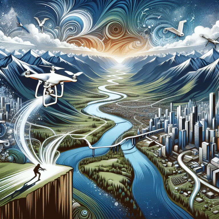 técnicas de fotografia com drones: criativas e práticas