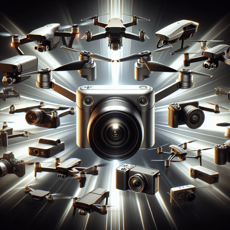 melhores câmeras para drone