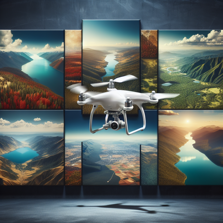 ideias de fotos com drones para explorar novas perspectivas