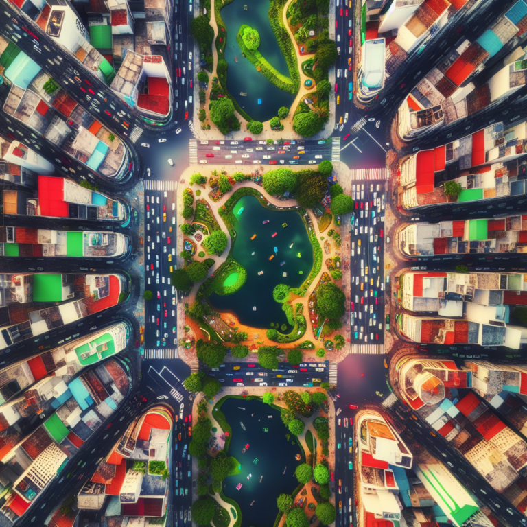 fotografia aérea criativa com drone: liberando sua imaginação