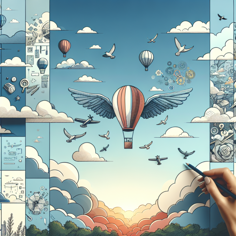 passo a passo para criar composições aéreas criativas