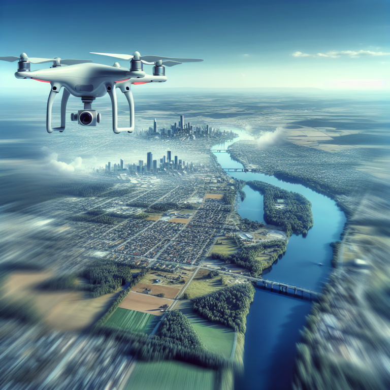 a fotógrafia aérea: drones com câmera de alta qualidade