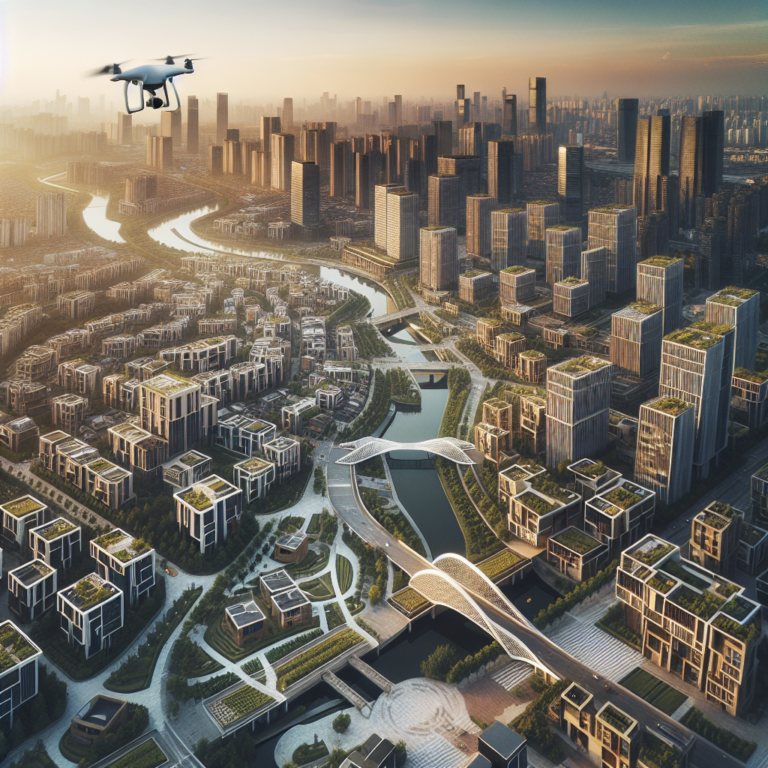 técnicas para fotos de cidades com drone: explore a arquitetura urbana