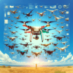 comparação de drones populares para fotos.