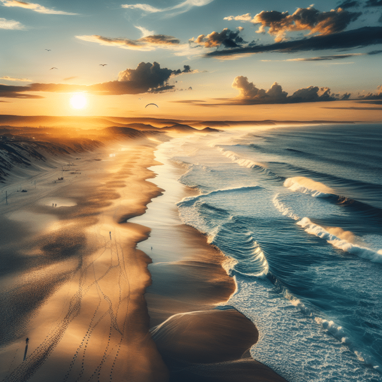 técnicas para fotos de praia com drone: capturando a beleza costeira