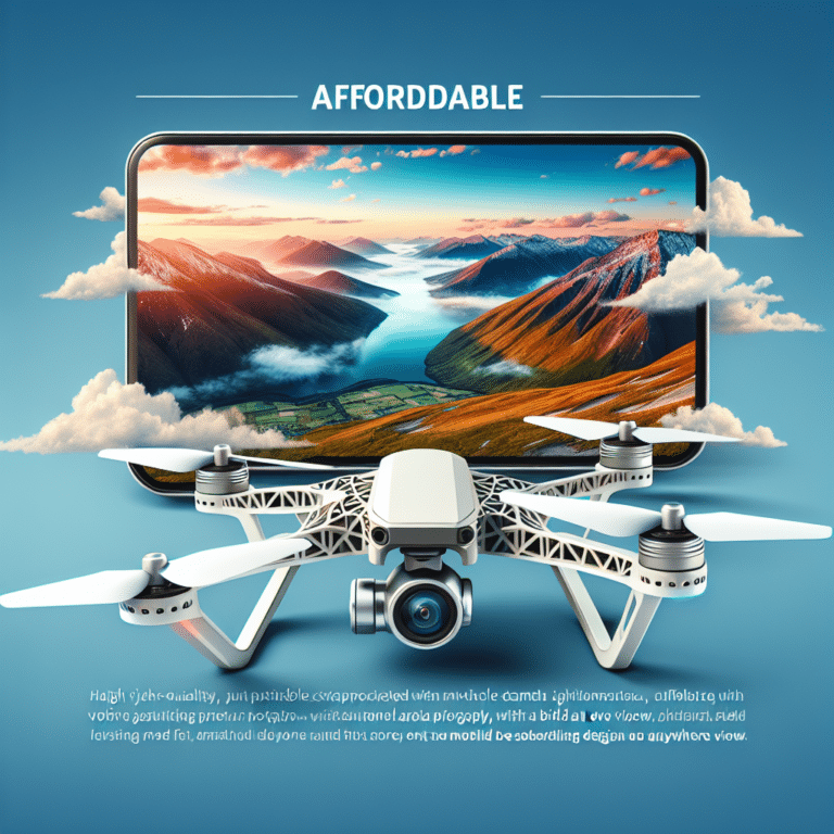 drones baratos que oferecem ótimas fotos aéreas