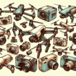 como escolher as melhores câmeras para drones