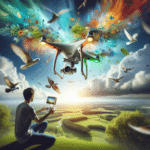 como capturar fotos em movimento com seu drone