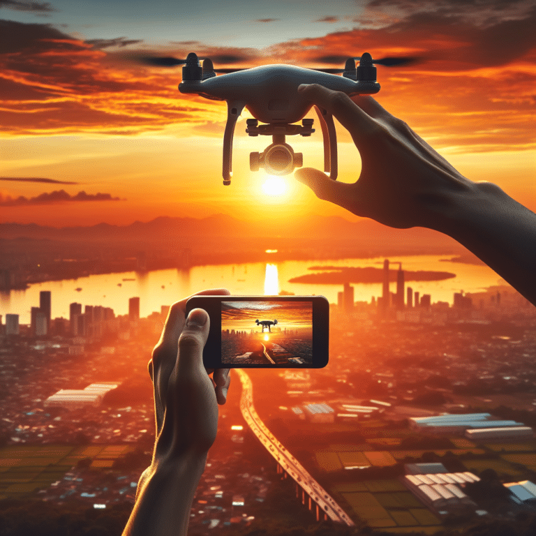 melhores horários para fotografia com drone: aproveitando a luz ideal
