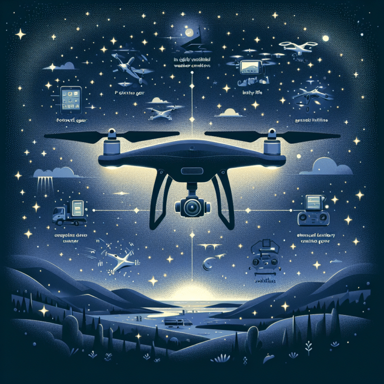 tudo sobre fotografia noturna com drones: desafios e soluções