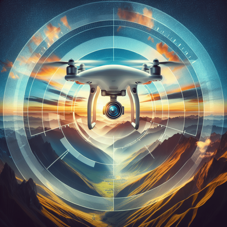 como escolher os melhores ângulos para a fotografia de drone
